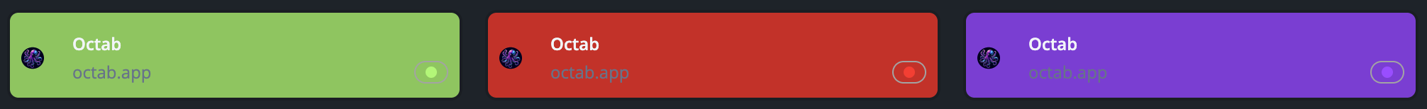 Folder View with Colored Resources
